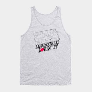 Land-Locked & Lovin' It - Kansas Tank Top